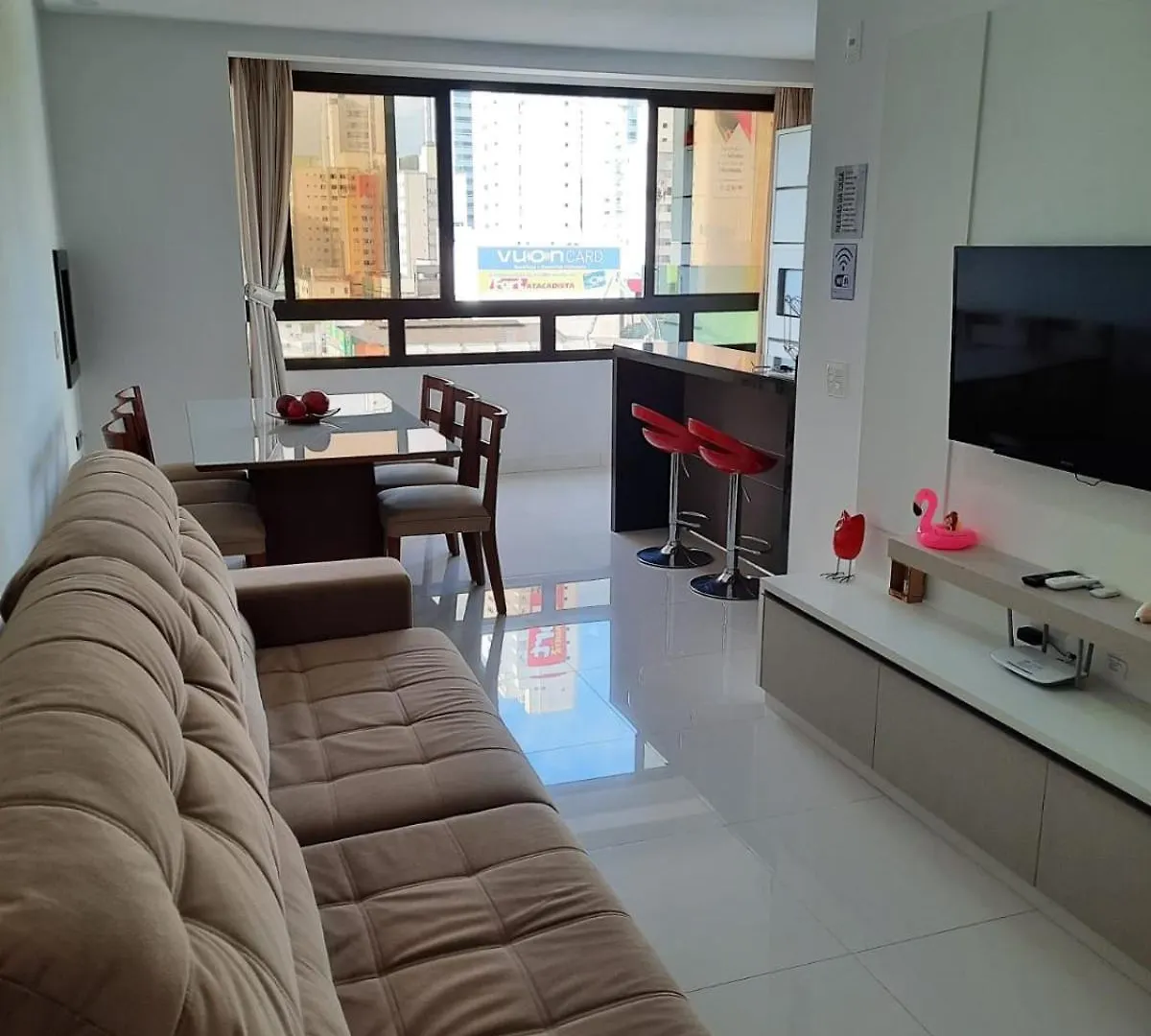 Apartamento Ate 6 Pessoas - 900M Praia - 2 Garagens Balneário Camboriú شقة